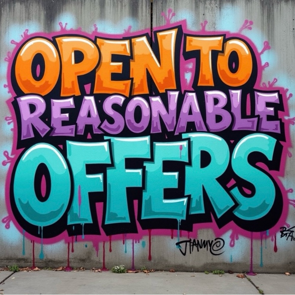 Open to Reasonable Offers